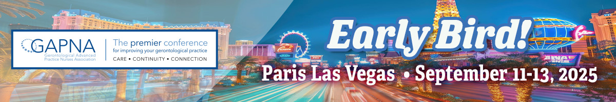 GAPNA Early Bird Vegas Conference Banner