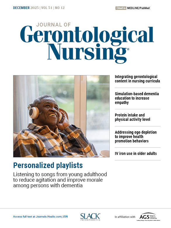 Geriatric Nursing is the Official Journal of the Gerontological Advanced Practice Nurses Association (GAPNA)
